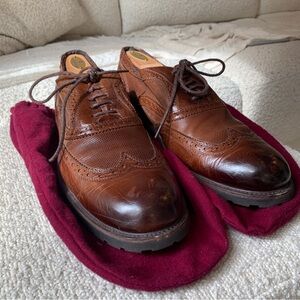 Steve Madden Brown Oxford Dress Shoe